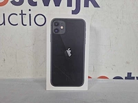 Apple iphone 11 - 64gb - zwart - afbeelding 2 van  3