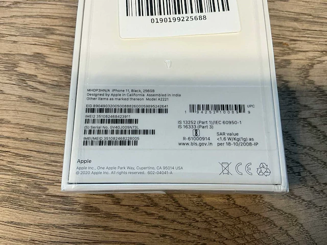 Apple iphone 11 256gb zwart - afbeelding 3 van  8