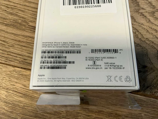 Apple iphone 11 256gb zwart - afbeelding 3 van  11