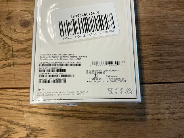 Apple iphone 11 256gb zwart - afbeelding 3 van  11