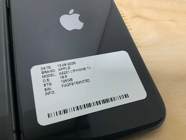 Apple iphone 11 a2221 mobiele telefoon (6x) - afbeelding 10 van  11