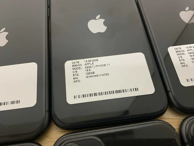 Apple iphone 11 a2221 mobiele telefoon (6x) - afbeelding 6 van  11