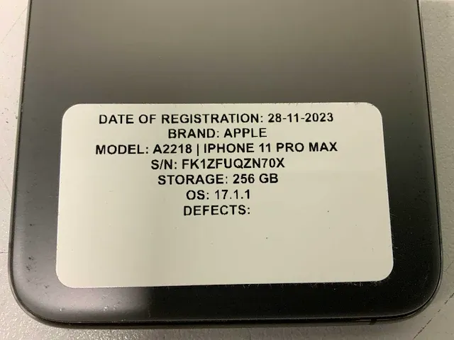Apple iphone 11 pro max - afbeelding 7 van  7