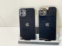 Apple iphone 12 - 128 gb - black (2x) - afbeelding 4 van  4