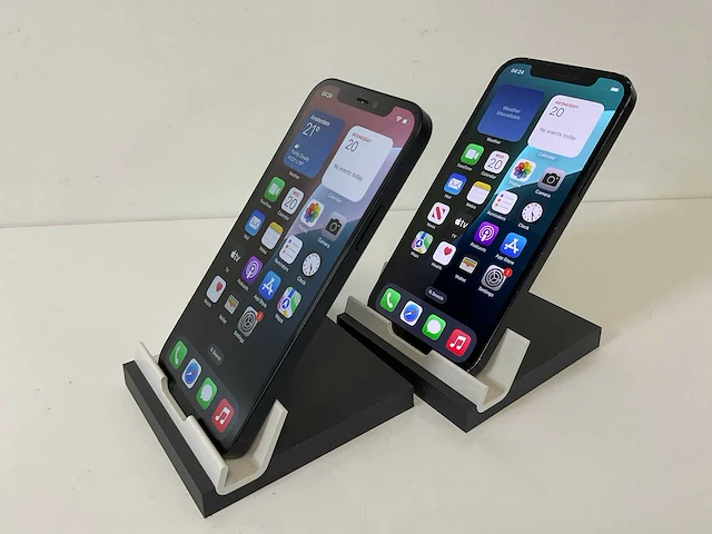 Apple iphone 12 - 128 gb - black (2x) - afbeelding 4 van  6