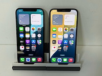 Apple iphone 12 - 128 gb - black (2x) - afbeelding 1 van  6