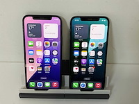 Apple iphone 12 - 128 gb - black (2x) - afbeelding 1 van  6