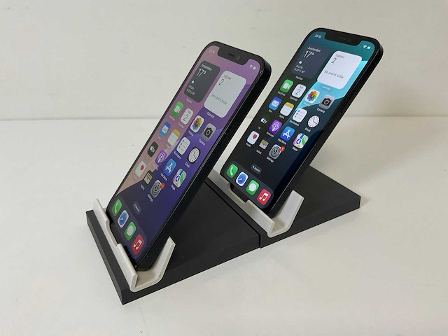 Apple iphone 12 - 128 gb - black (2x) - afbeelding 5 van  6