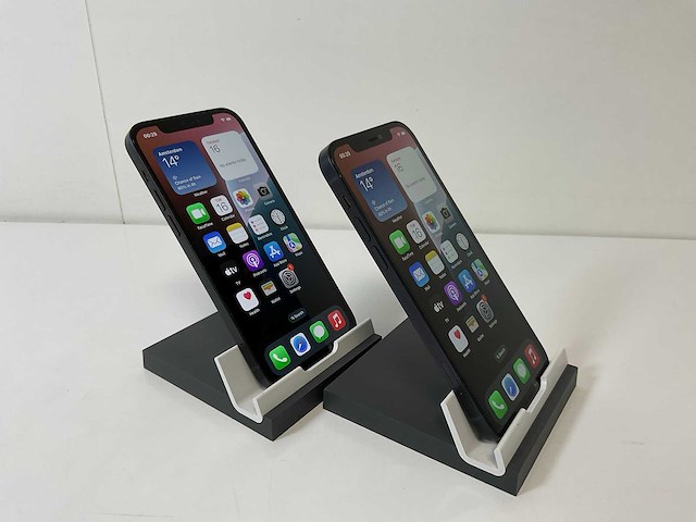 Apple iphone 12 - 128 gb - black (2x) - afbeelding 4 van  6