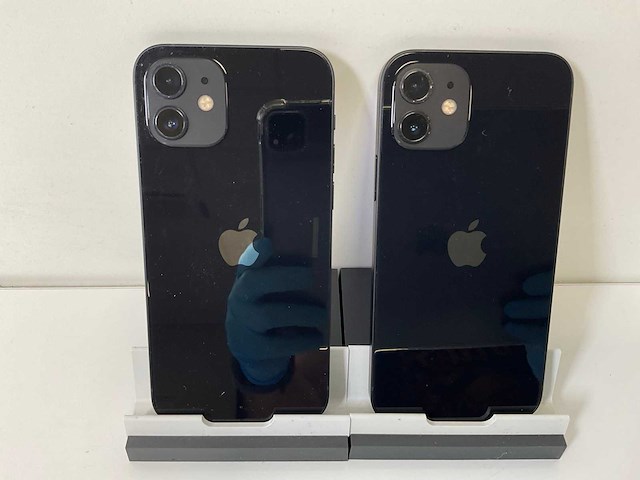 Apple iphone 12 - 128 gb - black (2x) - afbeelding 6 van  6