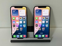 Apple iphone 12 - 128 gb - black (2x) - afbeelding 1 van  6