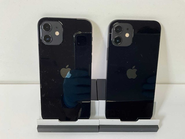 Apple iphone 12 - 128 gb - black (2x) - afbeelding 6 van  6