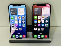 Apple iphone 12 - 128 gb - black (2x) - afbeelding 1 van  6