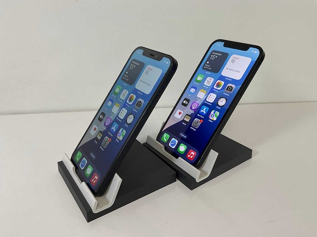 Apple iphone 12 - 128 gb - black (2x) - afbeelding 5 van  6