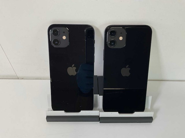 Apple iphone 12 - 128 gb - black (2x) - afbeelding 6 van  6