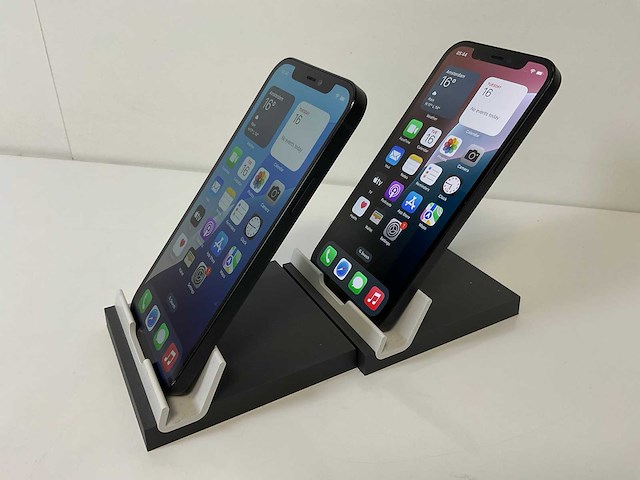 Apple iphone 12 - 128 gb - black (2x) - afbeelding 5 van  6