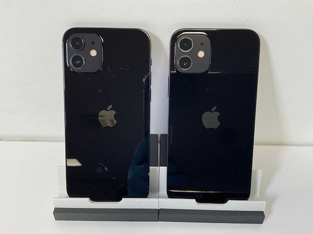 Apple iphone 12 - 128 gb - black (2x) - afbeelding 6 van  6