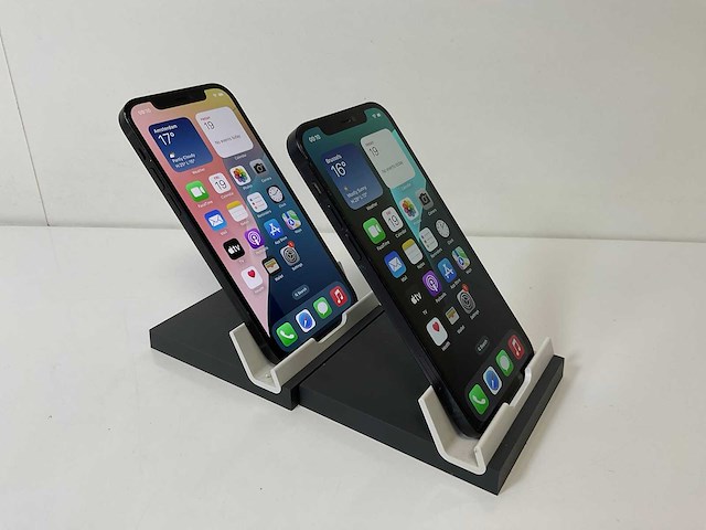 Apple iphone 12 - 128 gb - black (2x) - afbeelding 2 van  4