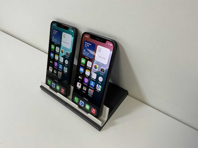 Apple iphone 12 - 128 gb - black (2x) - afbeelding 3 van  6