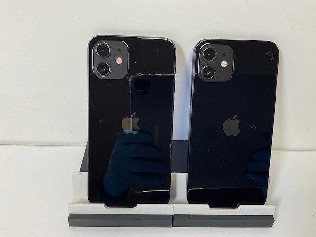 Apple iphone 12 - 128 gb - black (2x) - afbeelding 6 van  6