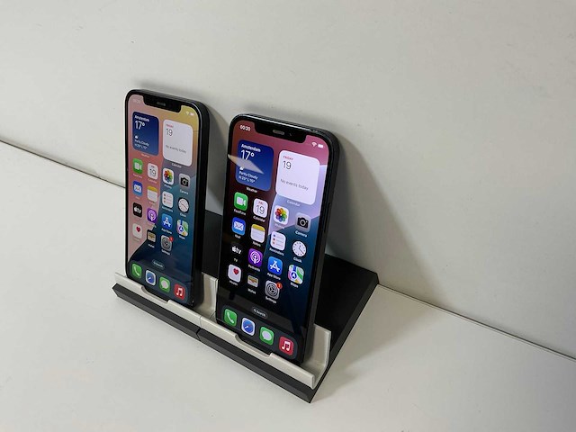 Apple iphone 12 - 128 gb - black (2x) - afbeelding 3 van  6