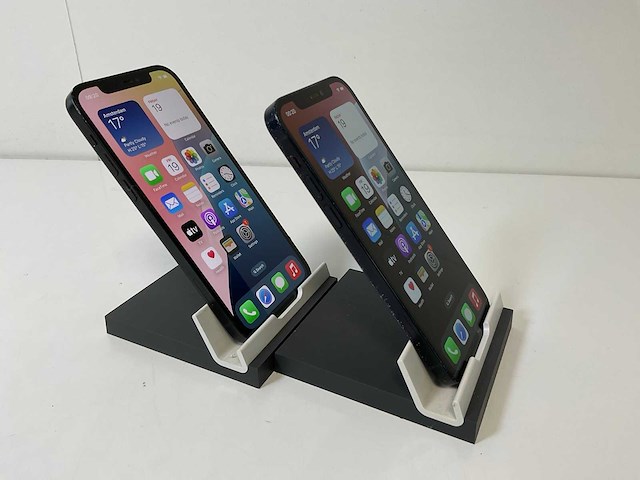 Apple iphone 12 - 128 gb - black (2x) - afbeelding 4 van  6