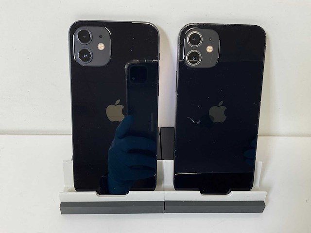 Apple iphone 12 - 128 gb - black (2x) - afbeelding 6 van  6