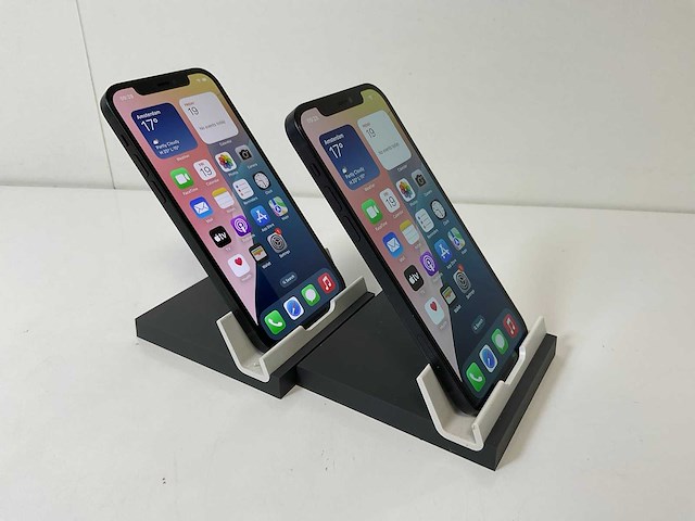 Apple iphone 12 - 128 gb - black (2x) - afbeelding 4 van  6