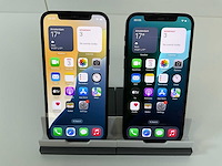 Apple iphone 12 - 128 gb - black (2x) - afbeelding 1 van  5