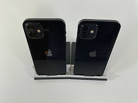 Apple iphone 12 - 128 gb - black (2x) - afbeelding 5 van  5