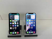 Apple iphone 12 - 128 gb - black (2x) - afbeelding 1 van  5