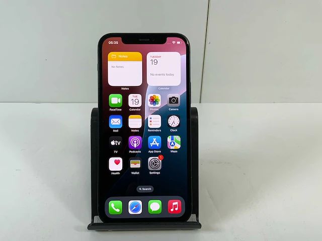 Apple iphone 12 - 128 gb - black - afbeelding 1 van  4