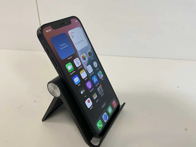 Apple iphone 12 - 128 gb - black - afbeelding 3 van  4