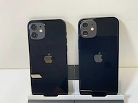 Apple iphone 12 - 128 gb / 256 gb - black (2x) - afbeelding 5 van  5