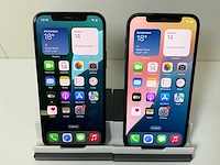 Apple iphone 12 - 256 gb - black (2x) - afbeelding 1 van  4