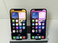 Apple iphone 12 - 256 gb - black (2x) - afbeelding 1 van  4