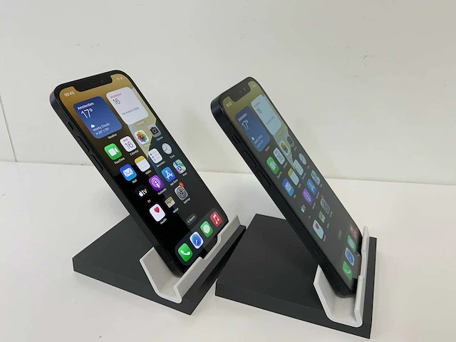 Apple iphone 12 - 256 gb - black (2x) - afbeelding 3 van  5