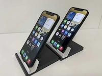 Apple iphone 12 - 256 gb - black (2x) - afbeelding 4 van  5