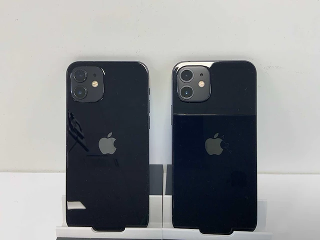 Apple iphone 12 - 256 gb - black (2x) - afbeelding 5 van  5