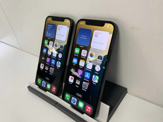 Apple iphone 12 - 256 gb - black (2x) - afbeelding 2 van  5