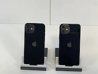 Apple iphone 12 - 256 gb - black (2x) - afbeelding 4 van  4