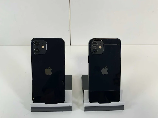 Apple iphone 12 - 256 gb - black (2x) - afbeelding 4 van  4