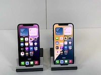 Apple iphone 12 - 256 gb - black (2x) - afbeelding 1 van  4