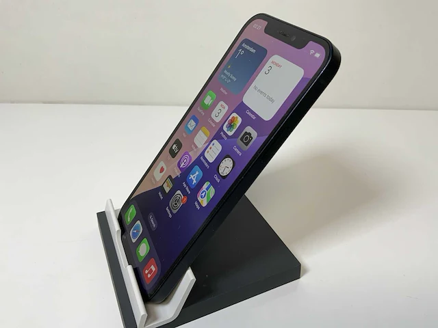 Apple iphone 12 - 256 gb - zwart - afbeelding 3 van  5
