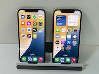 Apple iphone 12 - 64 gb - black (2x) - afbeelding 1 van  6