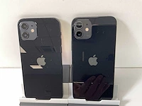 Apple iphone 12 - 64 gb - black (2x) - afbeelding 5 van  6