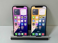 Apple iphone 12 - 64 gb - black (2x) - afbeelding 1 van  6