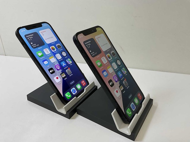 Apple iphone 12 - 64 gb - black (2x) - afbeelding 4 van  6