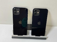 Apple iphone 12 - 64 gb - black (2x) - afbeelding 6 van  6