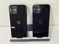 Apple iphone 12 - 64 gb - black (2x) - afbeelding 6 van  6